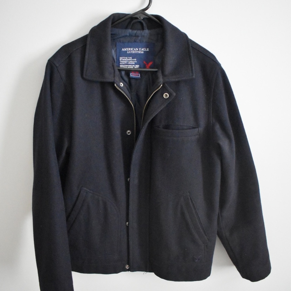 American Eagle Wool Jacket, Size M - image 1